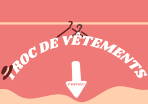 Affiche à l'entrée du local